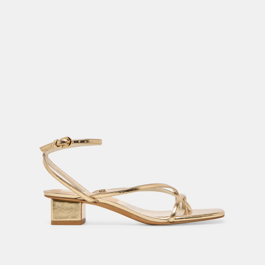 KARLOS SANDALS GOLD METALLIC STELLA - GOLD METALLIC STELLA