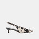 BLACK WHITE TAURUS CALF HAIR