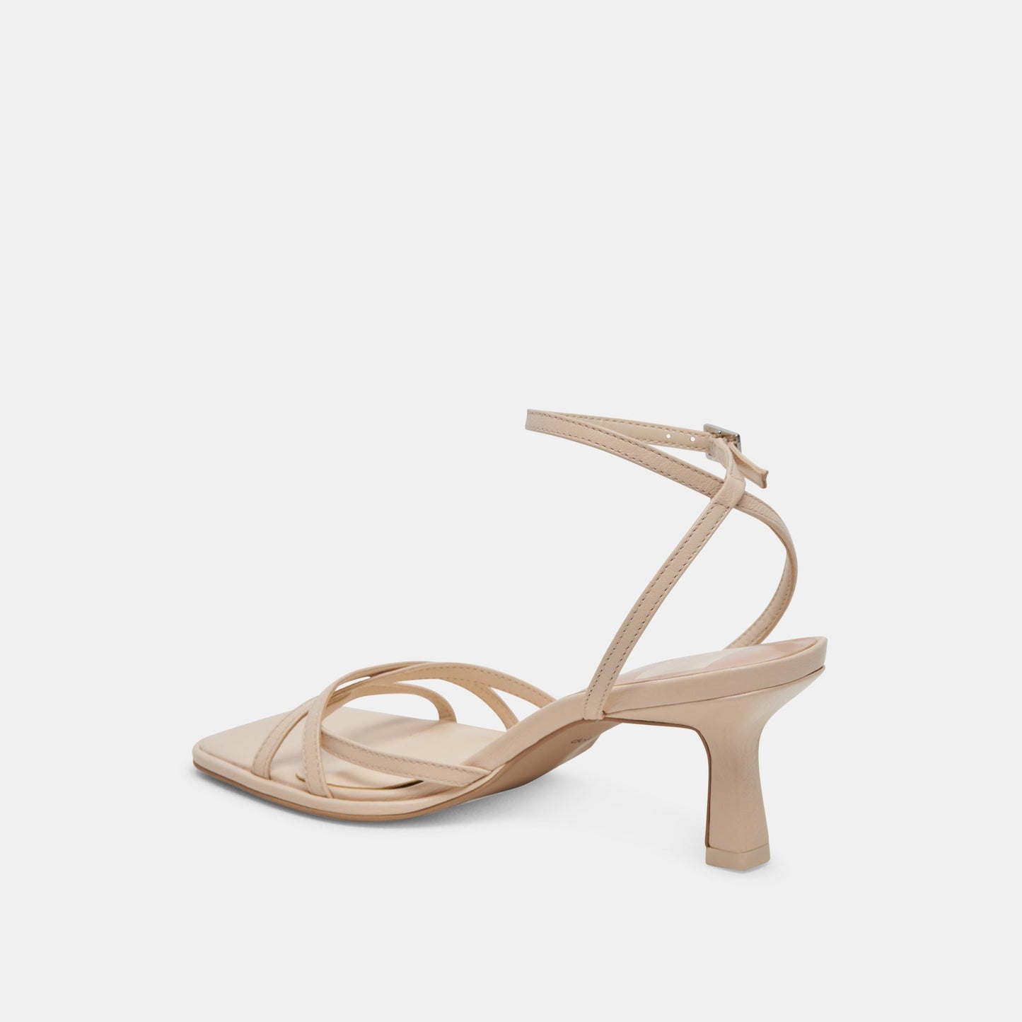 MANJI HEELS BONE PATENT LEATHER - BONE PATENT LEATHER