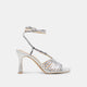 SILVER DISTRESSED LEATHER