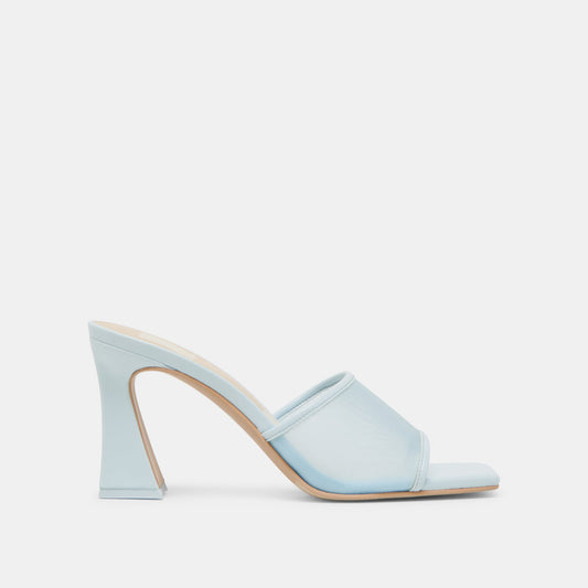 NARDA HEELS ICE BLUE MESH - ICE BLUE MESH
