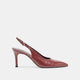 OXBLOOD CRINKLE PATENT