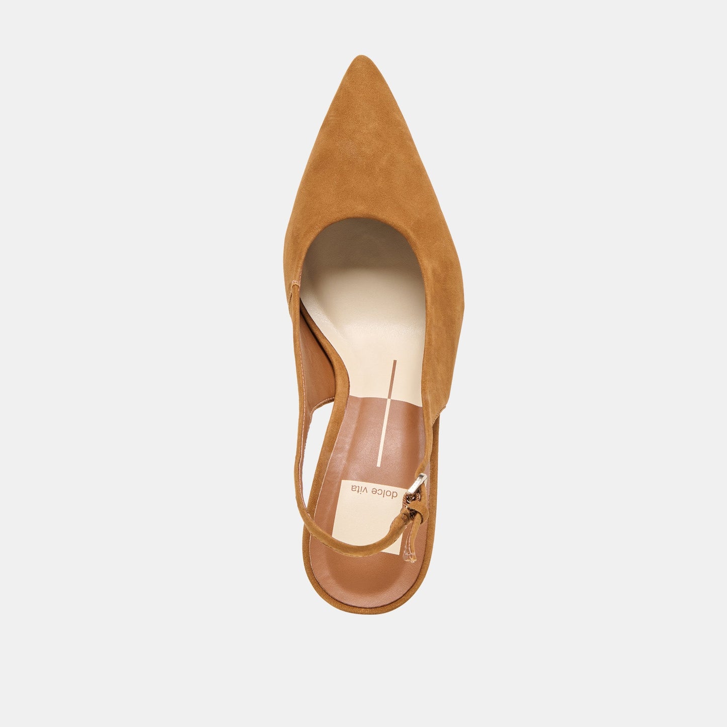 Elasi Brown Nubuck Heels - BROWN NUBUCK