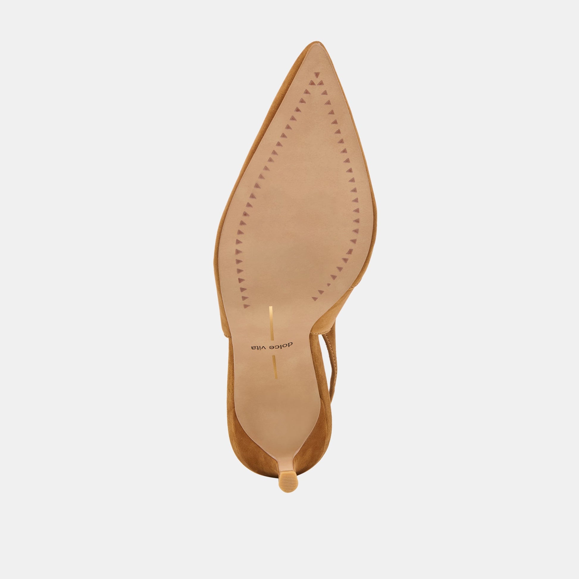 Elasi Brown Nubuck Heels - BROWN NUBUCK