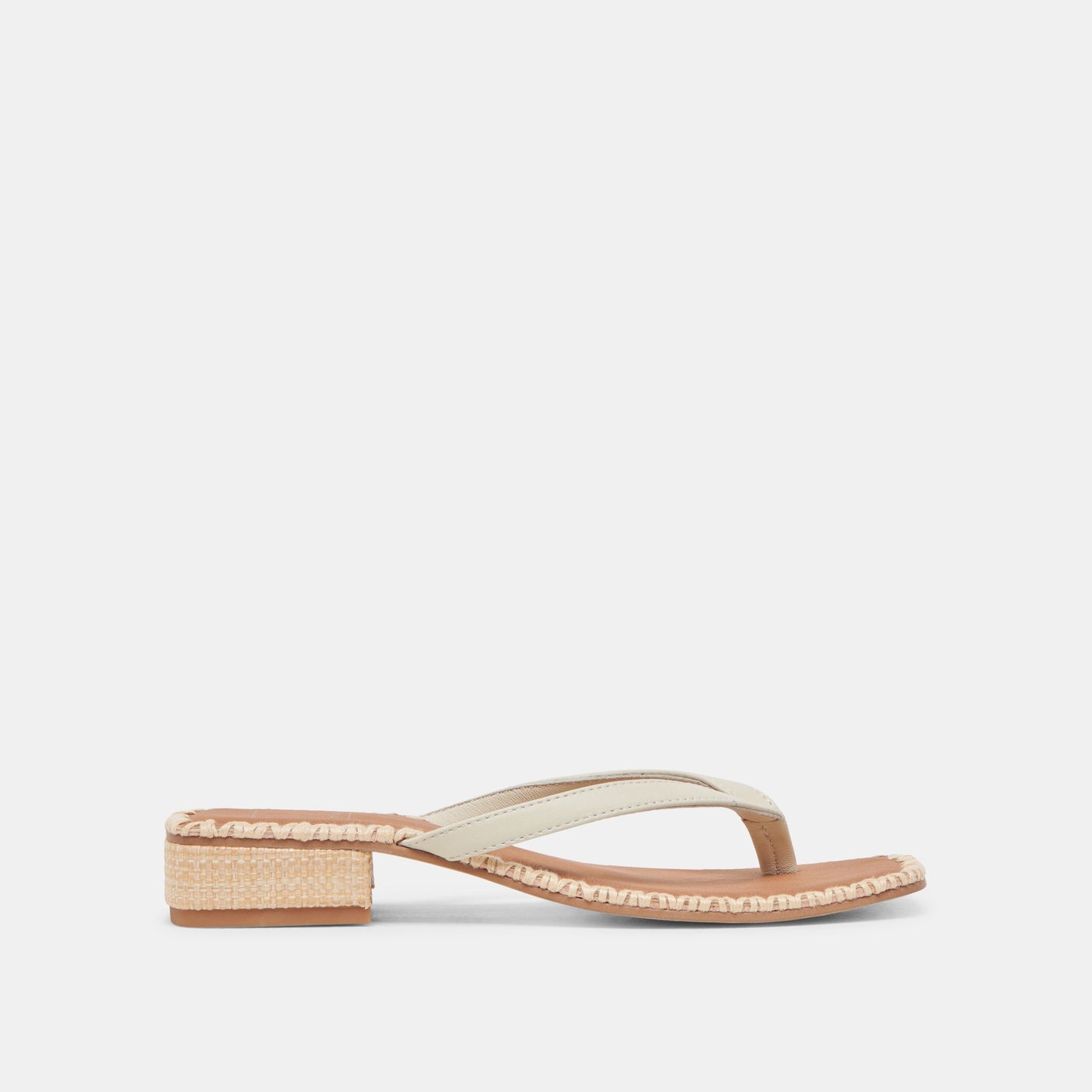 BARTY SANDALS WHITE LEATHER - WHITE LEATHER