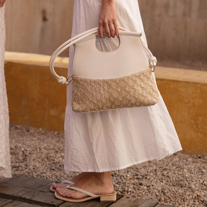 BARTY SANDALS WHITE LEATHER - WHITE LEATHER