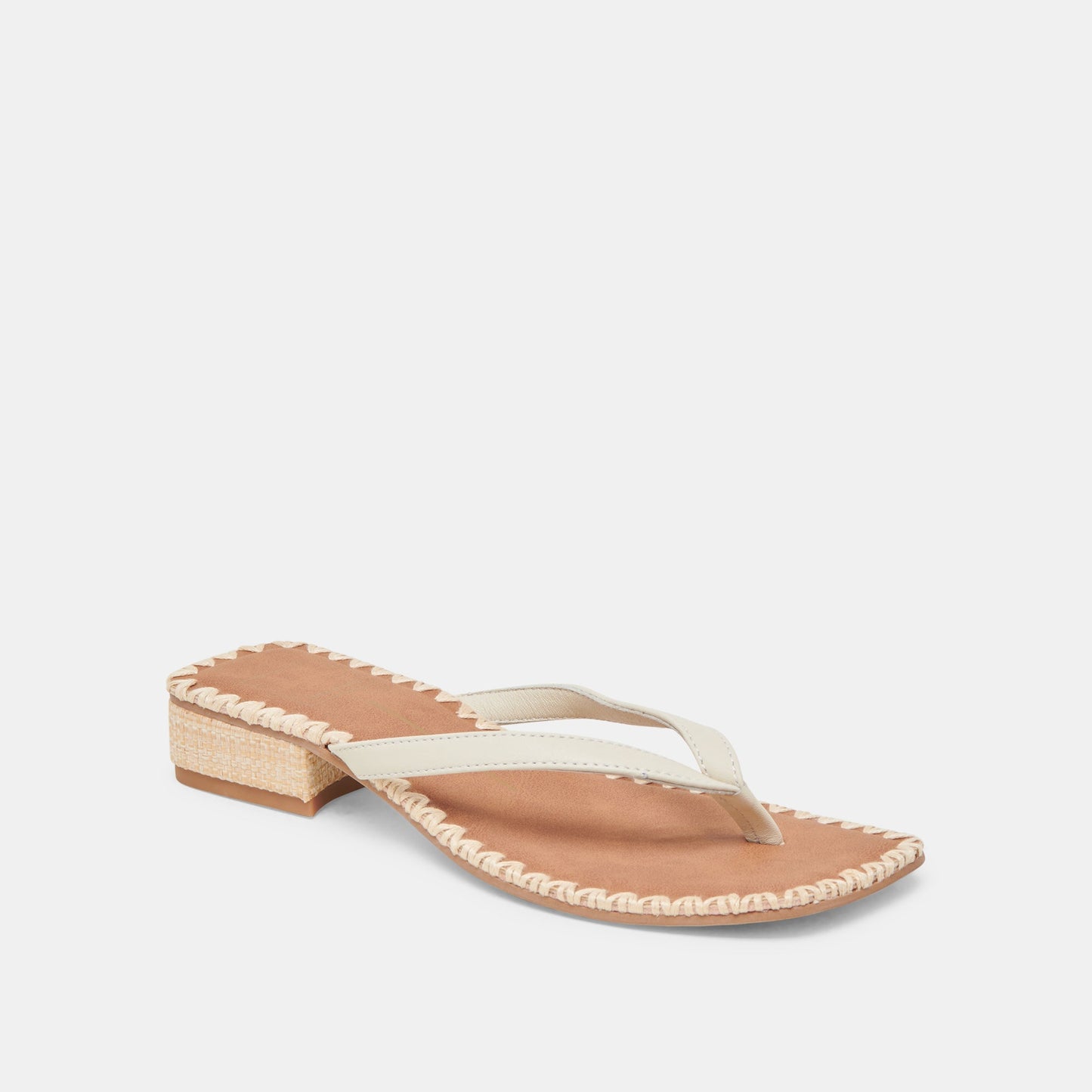 BARTY SANDALS WHITE LEATHER - WHITE LEATHER