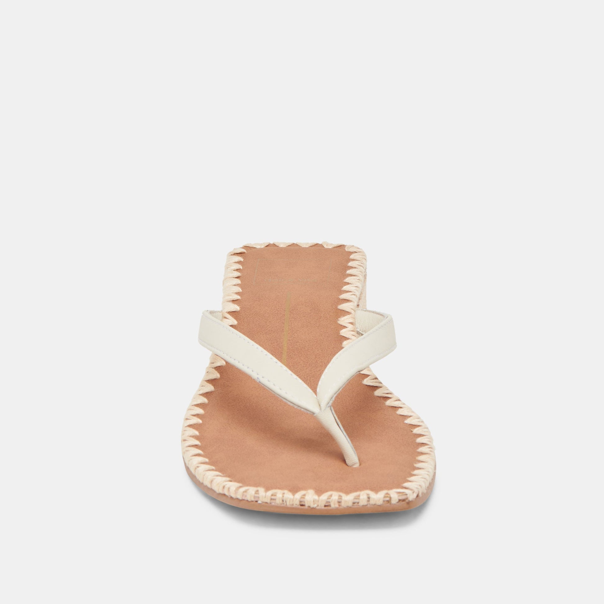 BARTY SANDALS WHITE LEATHER - WHITE LEATHER