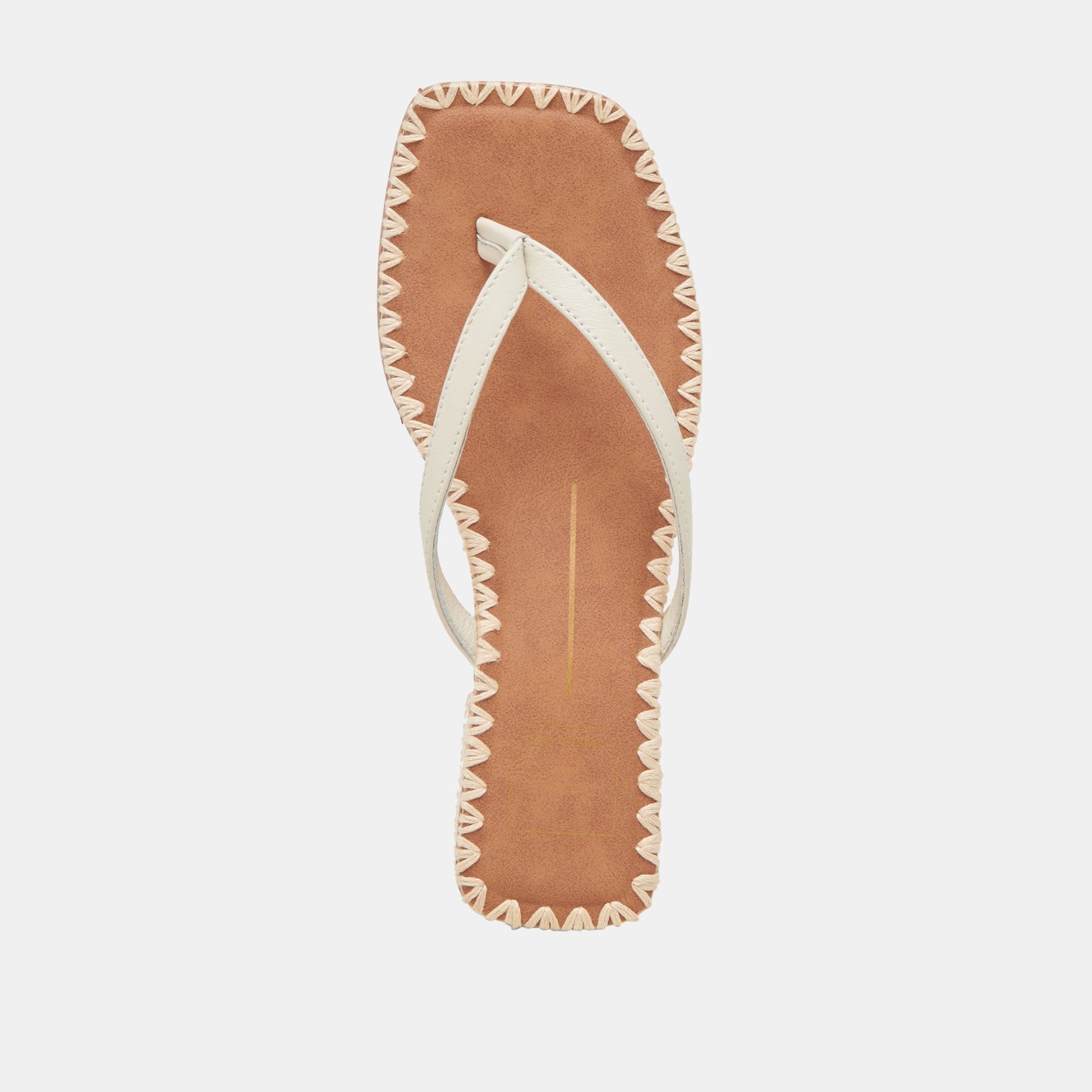 BARTY SANDALS WHITE LEATHER - WHITE LEATHER