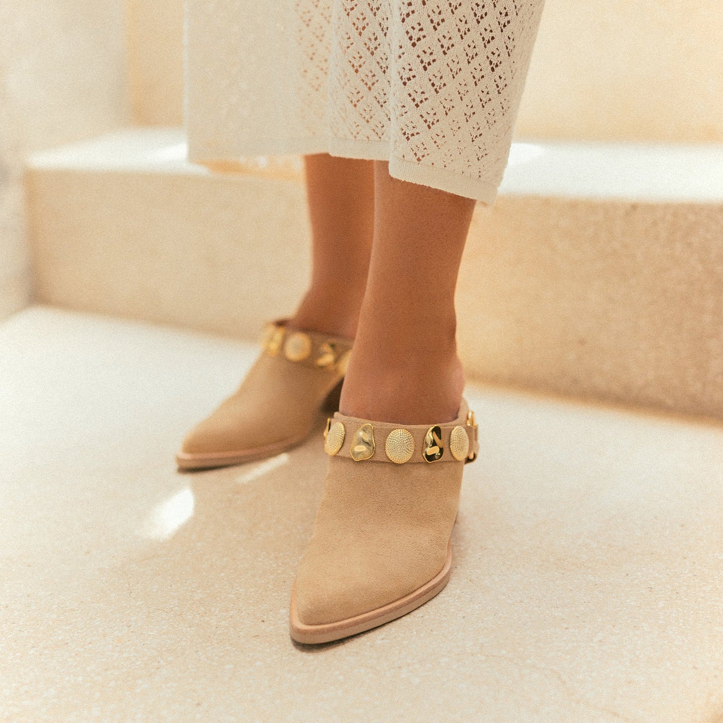 Kanyon Dune Suede Heels - DUNE SUEDE