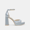 LIGHT BLUE SATIN