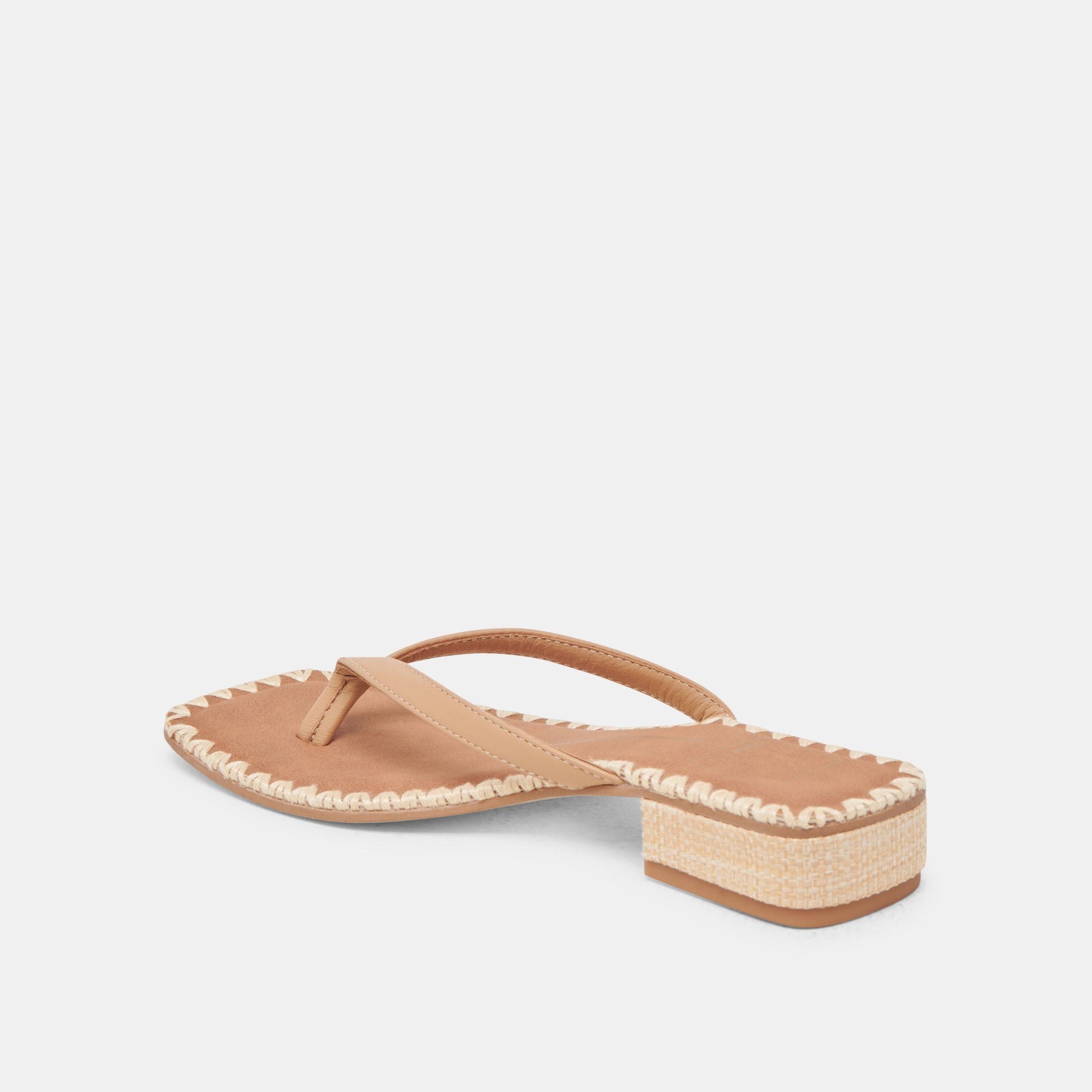 BARTY SANDALS LIGHT TAN LEATHER - LIGHT TAN LEATHER