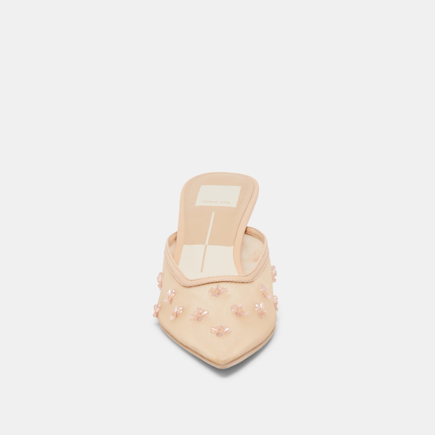 Clara French Vanilla Mesh Heels - FRENCH VANILLA MESH