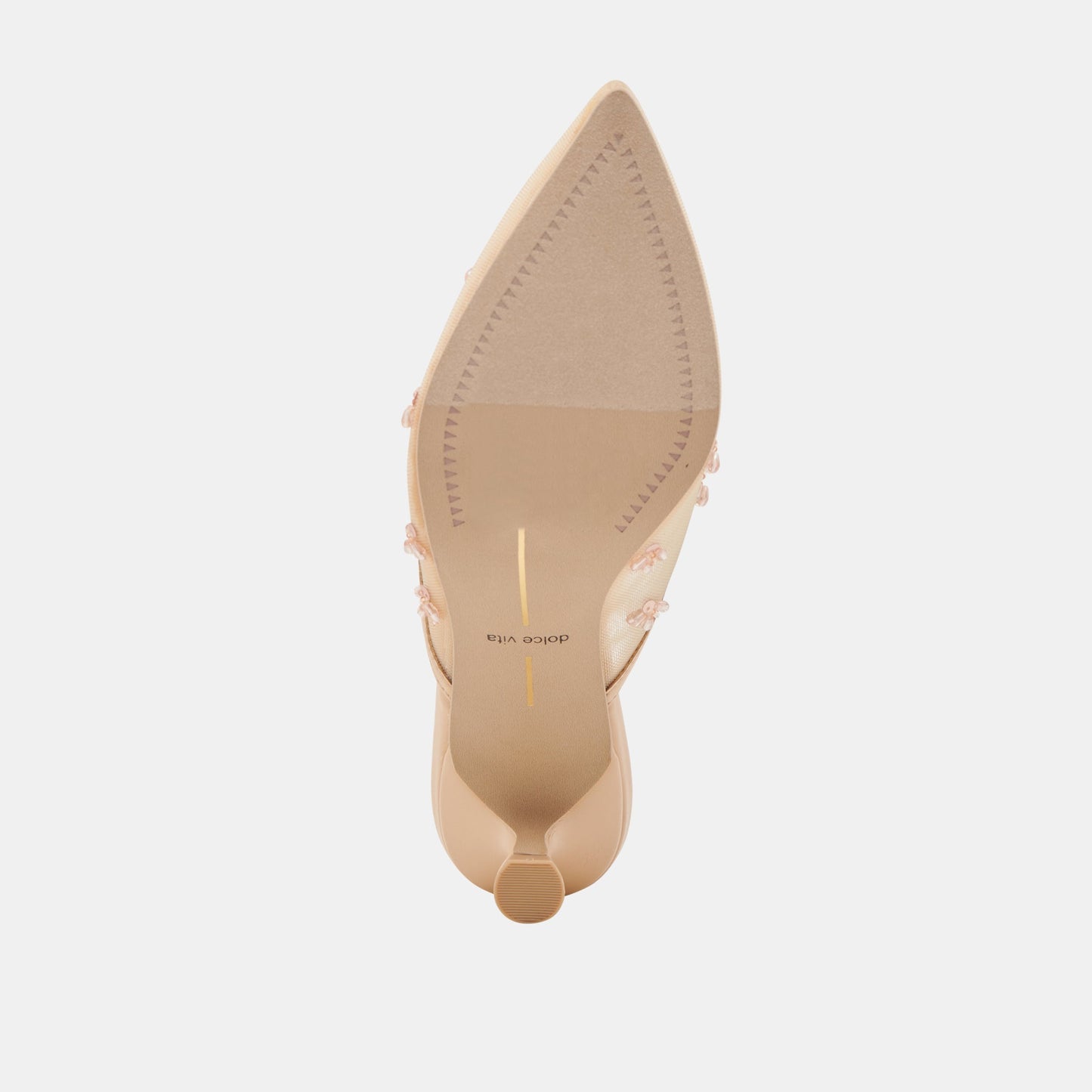 Clara French Vanilla Mesh Heels - FRENCH VANILLA MESH