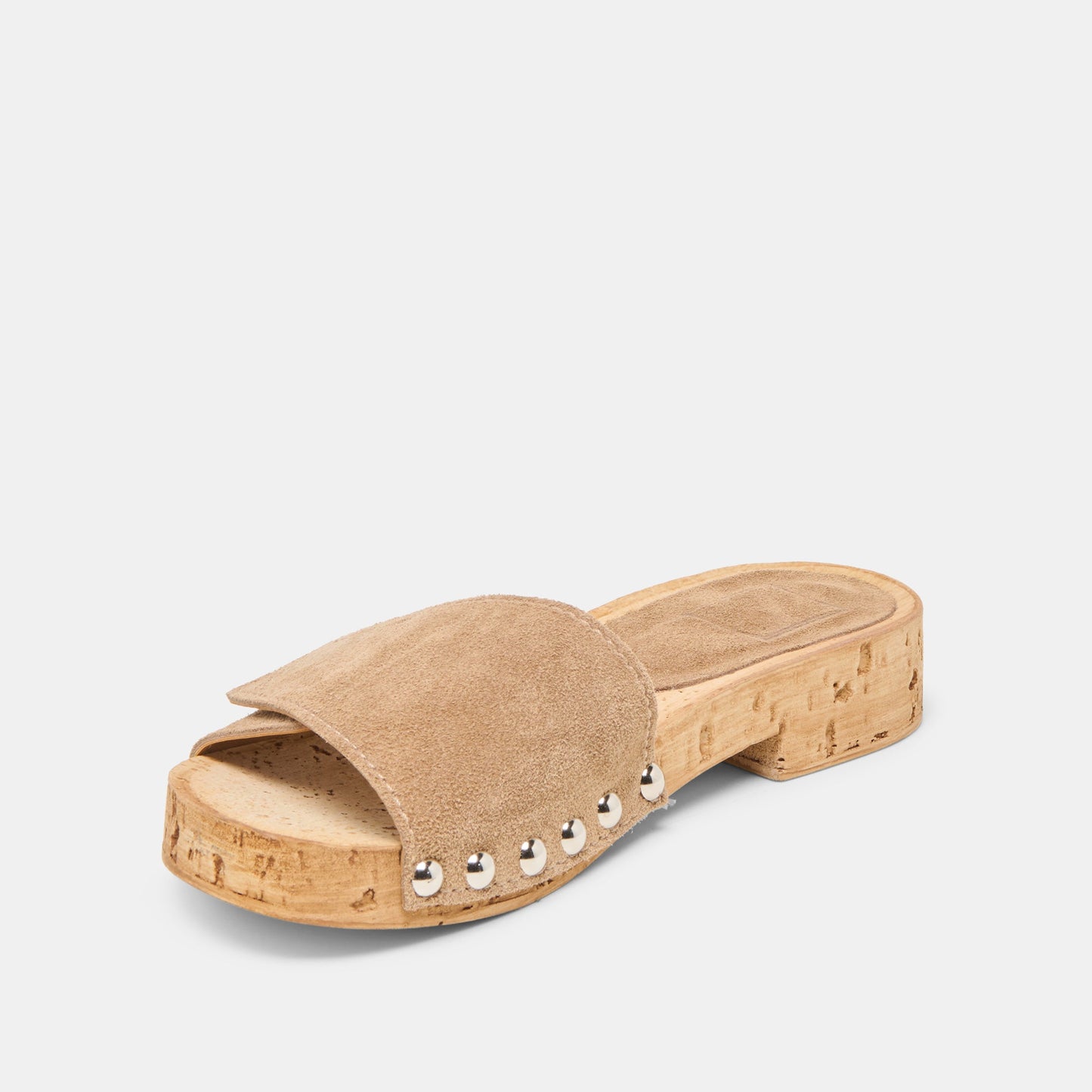 Sandy Taupe Suede Sandals - TAUPE SUEDE