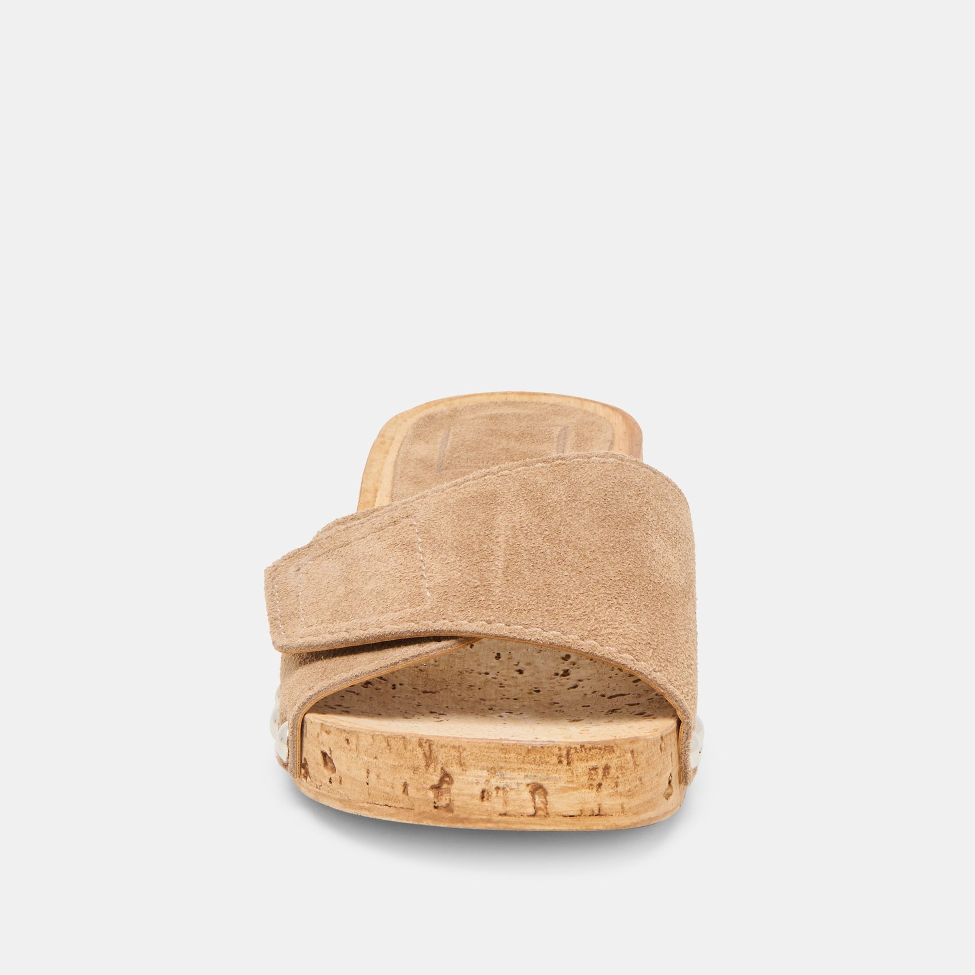 Sandy Taupe Suede Sandals - TAUPE SUEDE