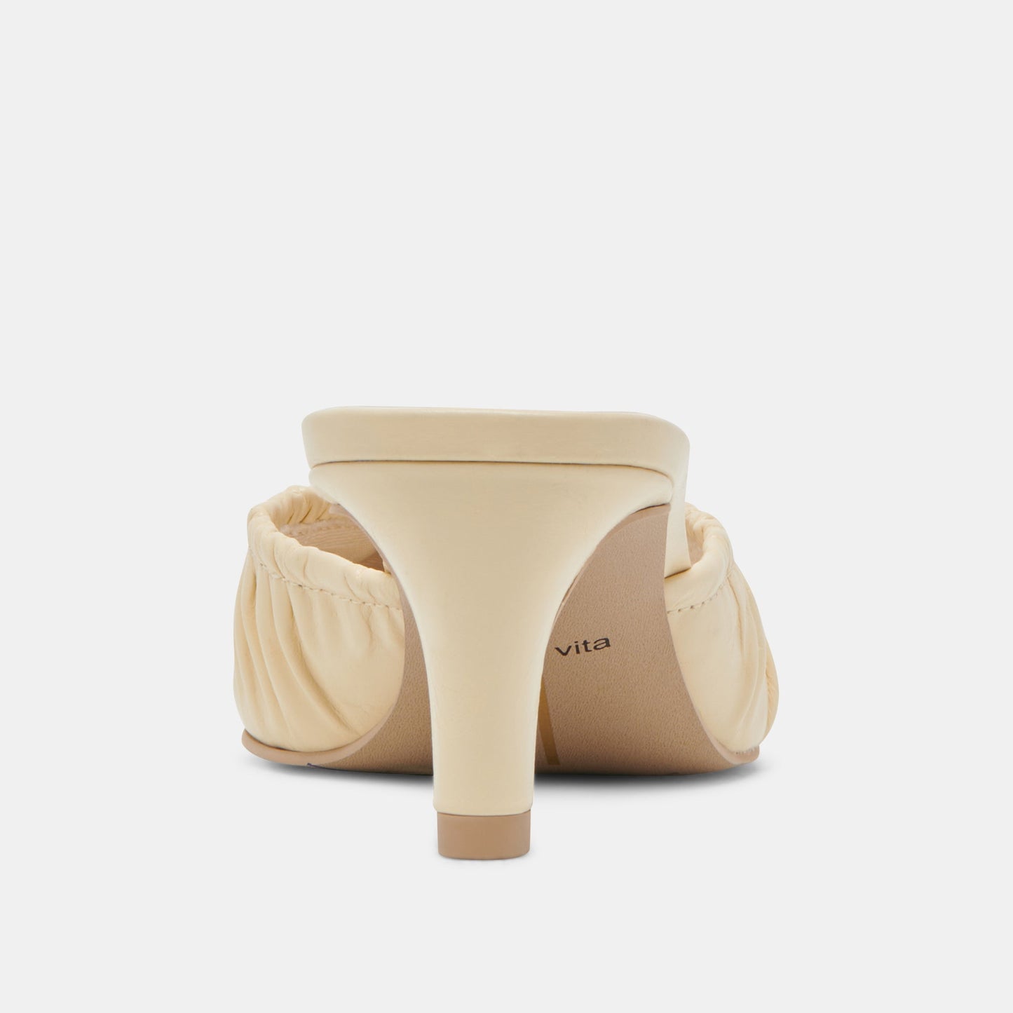 KAIRI MID HEELS LIGHT YELLOW CRINKLE PATENT - LIGHT YELLOW CRINKLE PATENT