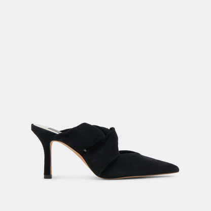 KELSY HEELS ONYX SUEDE - ONYX SUEDE