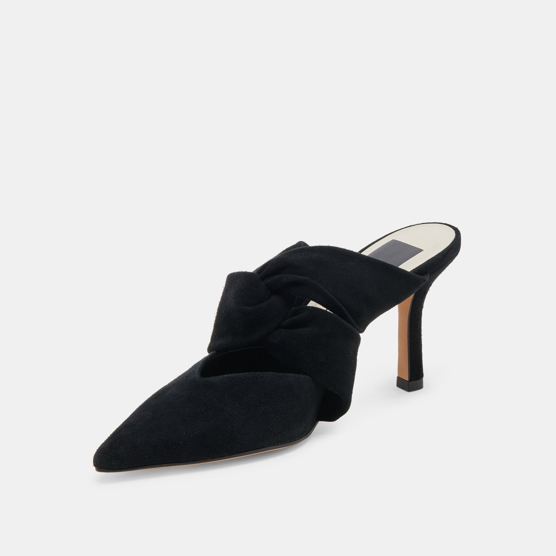 KELSY HEELS ONYX SUEDE - ONYX SUEDE