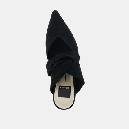 KELSY HEELS ONYX SUEDE - ONYX SUEDE