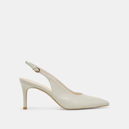ELASI HEELS LIGHT SAGE LEATHER - LIGHT SAGE LEATHER