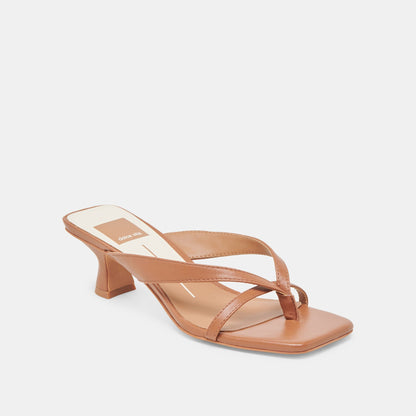 BREVEL HEELS SADDLE LEATHER - SADDLE LEATHER