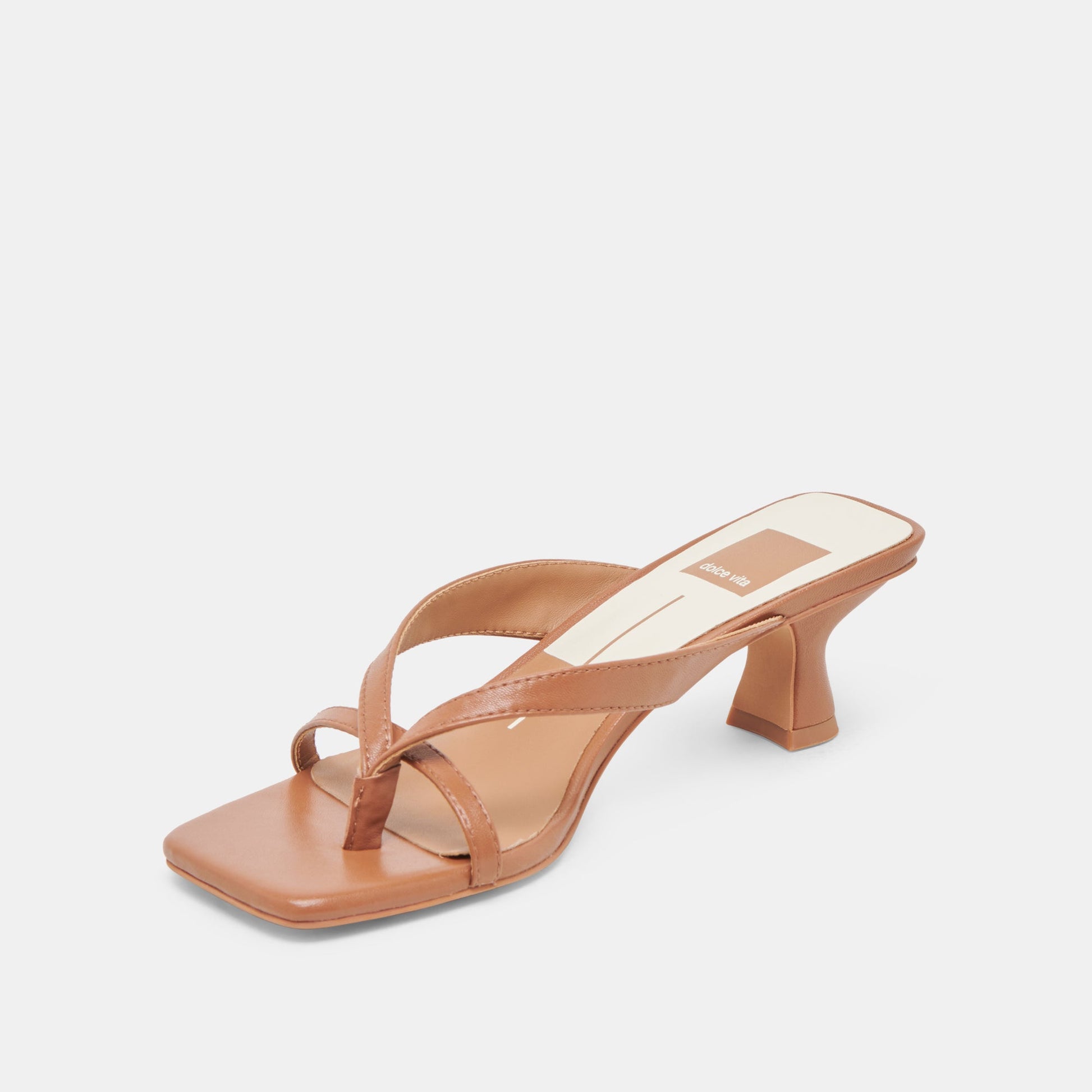 BREVEL HEELS SADDLE LEATHER - SADDLE LEATHER