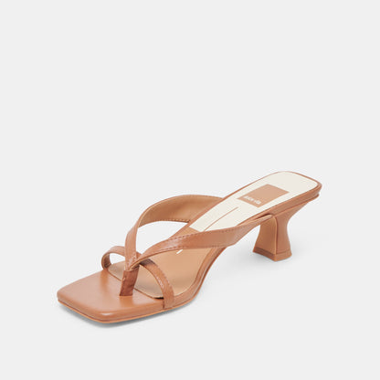 BREVEL HEELS SADDLE LEATHER - SADDLE LEATHER