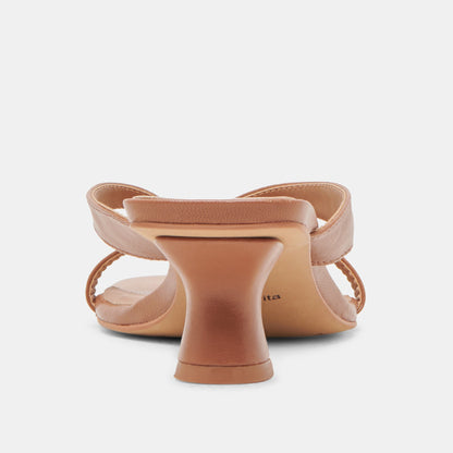 BREVEL HEELS SADDLE LEATHER - SADDLE LEATHER