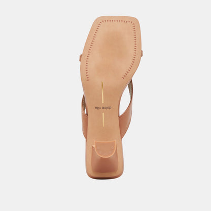 BREVEL HEELS SADDLE LEATHER - SADDLE LEATHER