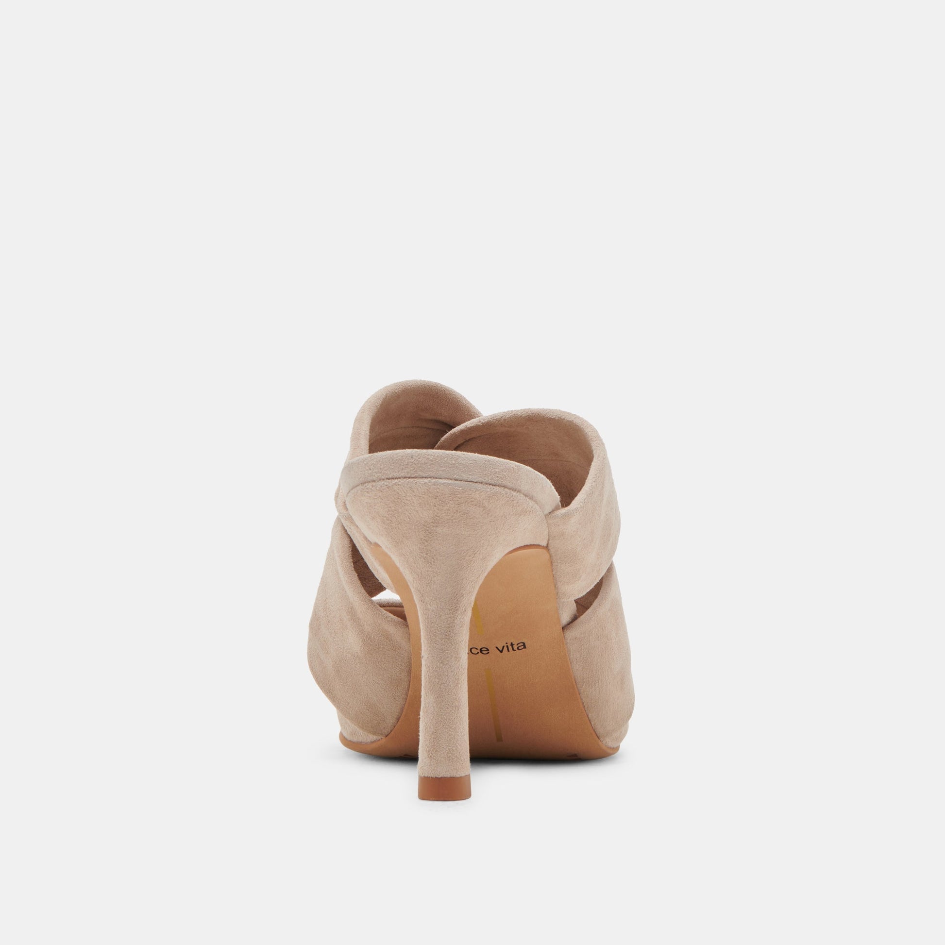 KELSY HEELS TAUPE SUEDE - TAUPE SUEDE