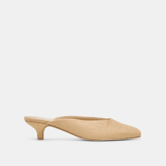 UMARA HEELS LT NATURAL RAFFIA - LT NATURAL RAFFIA