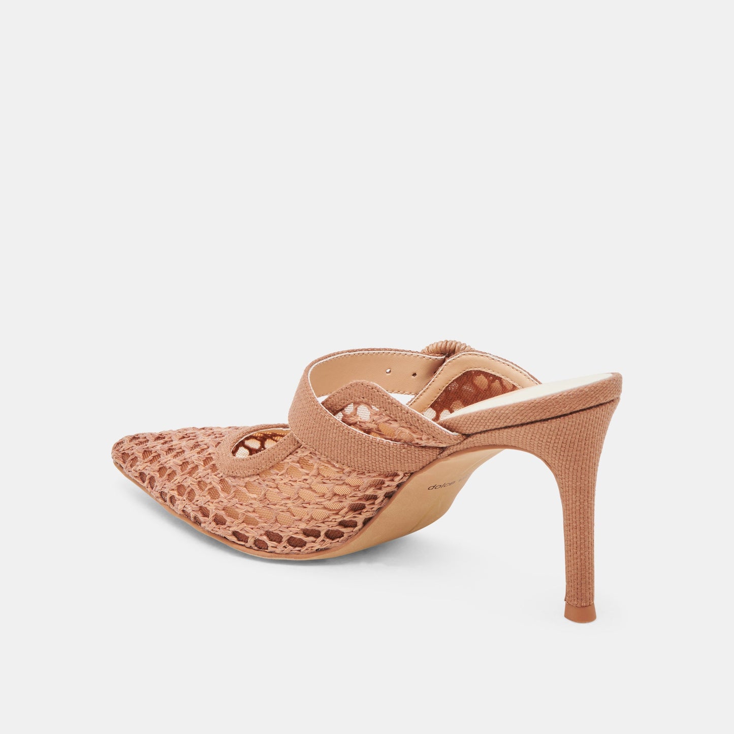 KEEKEE HEELS SADDLE WOVEN RAFFIA - SADDLE WOVEN RAFFIA