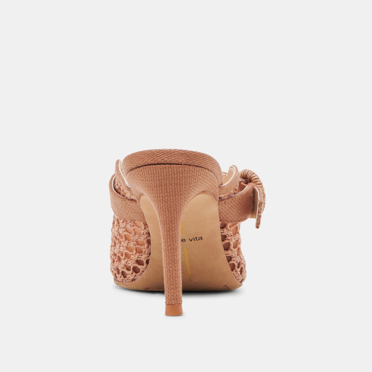 KEEKEE HEELS SADDLE WOVEN RAFFIA - SADDLE WOVEN RAFFIA