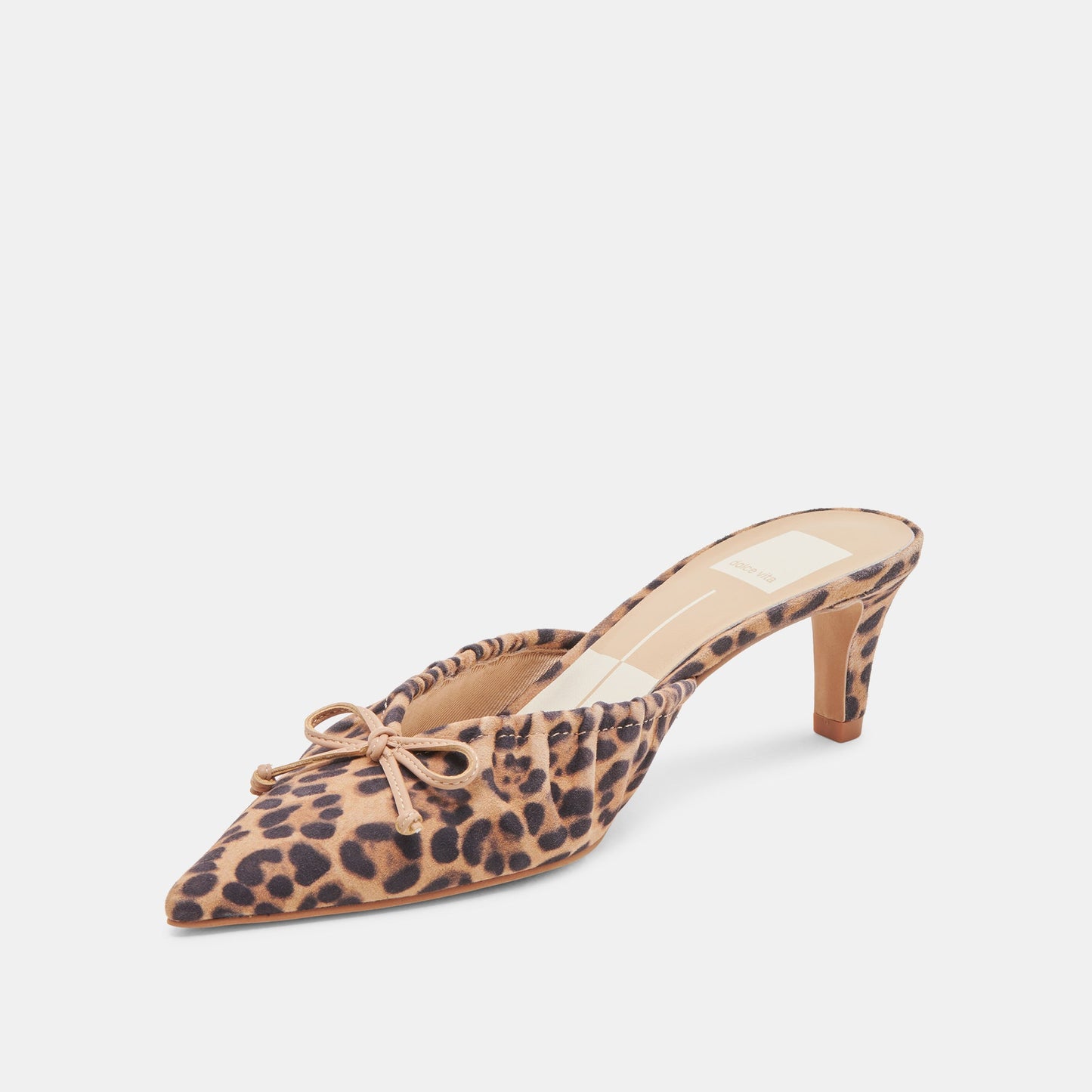 KAIRI MID HEELS DK LEOPARD SUEDE - DK LEOPARD SUEDE