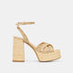 LT NATURAL CROSS HATCH RAFFIA