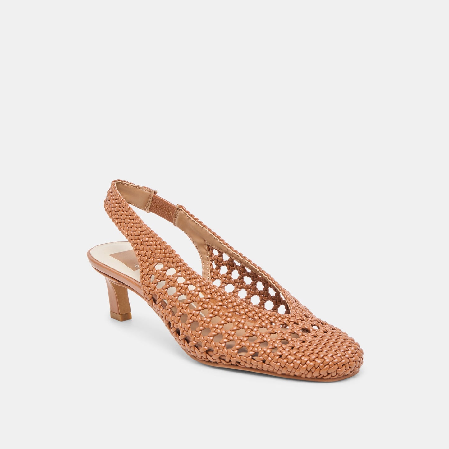 Fawne Saddle Woven Stella Heels - SADDLE WOVEN STELLA