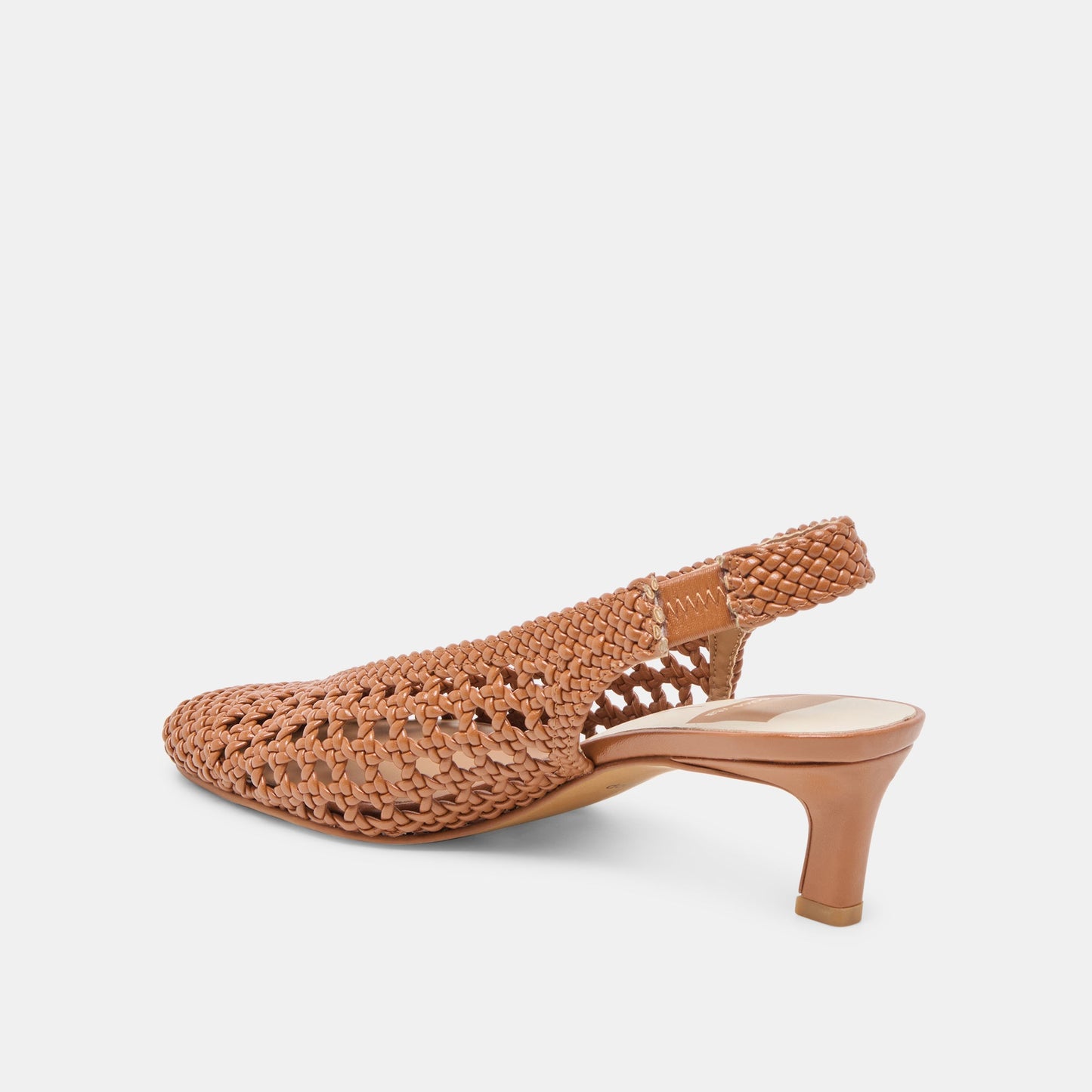 Fawne Saddle Woven Stella Heels - SADDLE WOVEN STELLA