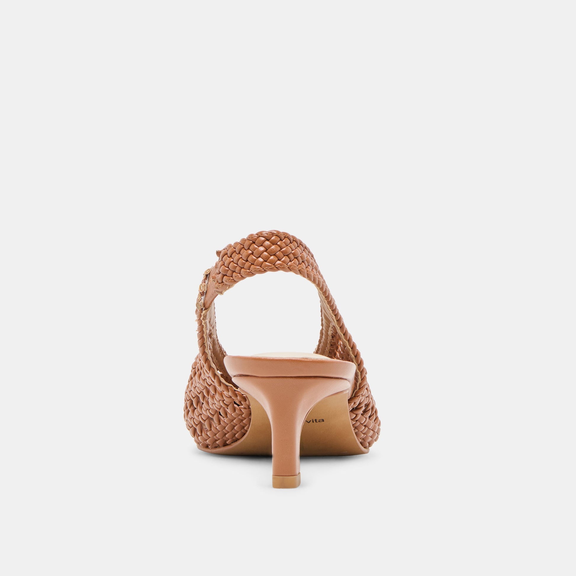 Fawne Saddle Woven Stella Heels - SADDLE WOVEN STELLA