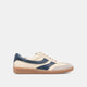WHITE NAVY LEATHER