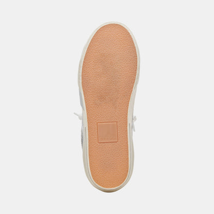 Zina Sneakers Chrome Distressed Leather - CHROME DISTRESSED LEATHER