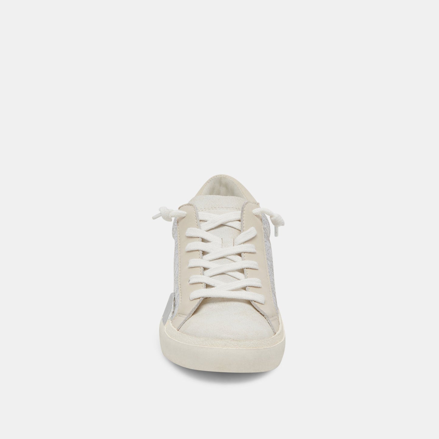 Zina Sneakers Chrome Distressed Leather - CHROME DISTRESSED LEATHER