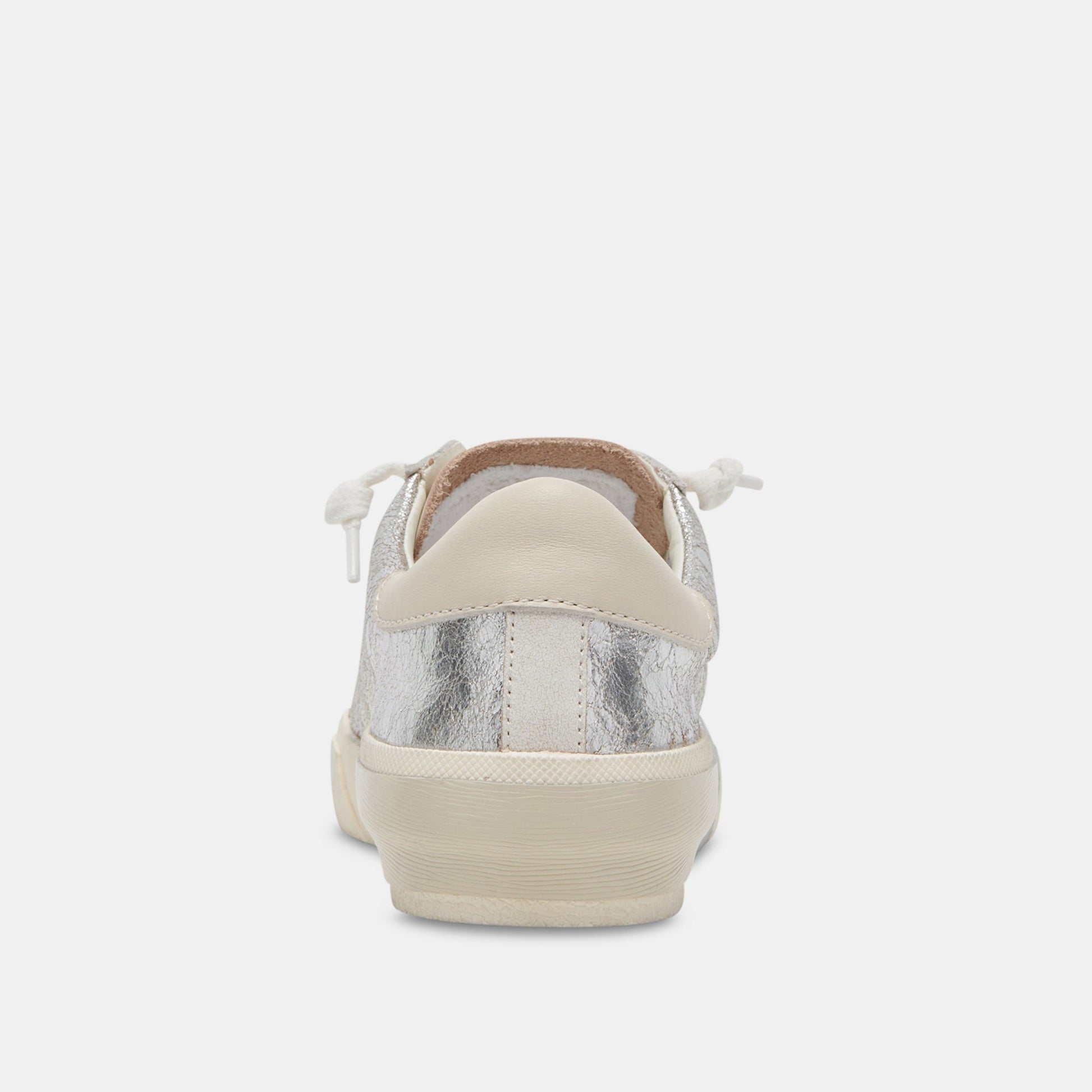 Zina Sneakers Chrome Distressed Leather - CHROME DISTRESSED LEATHER