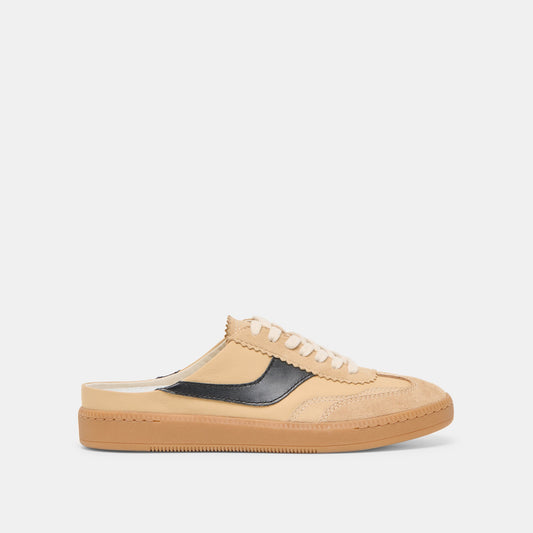 NOTICE SLIDE SNEAKERS TAN MULTI SUEDE - TAN MULTI SUEDE