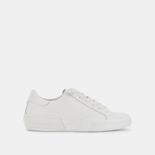 Zina 306 Sneakers White Recycled Leather - WHITE RECYCLED LEATHER