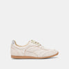 OFF WHITE CRACKLED LEATHER