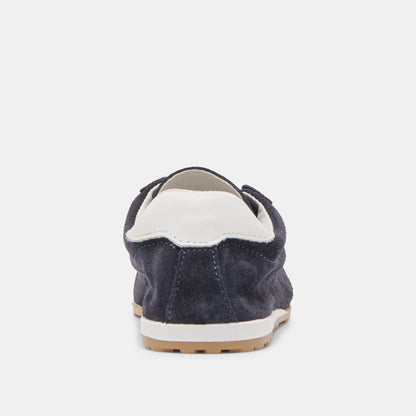 Serina Navy Suede Sneakers - NAVY SUEDE