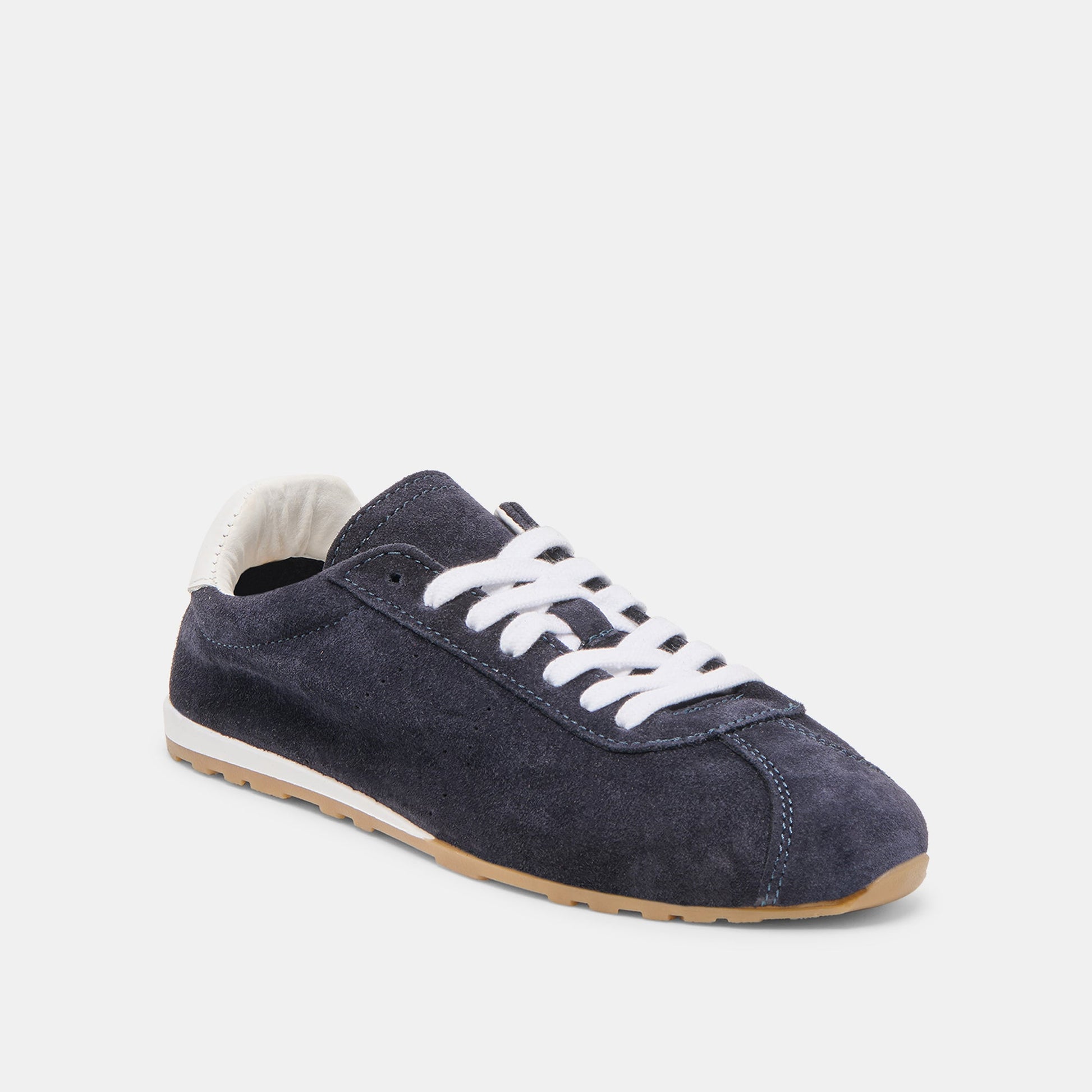 Serina Navy Suede Sneakers - NAVY SUEDE