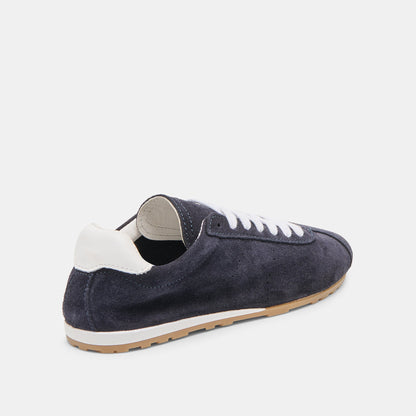 Serina Navy Suede Sneakers - NAVY SUEDE