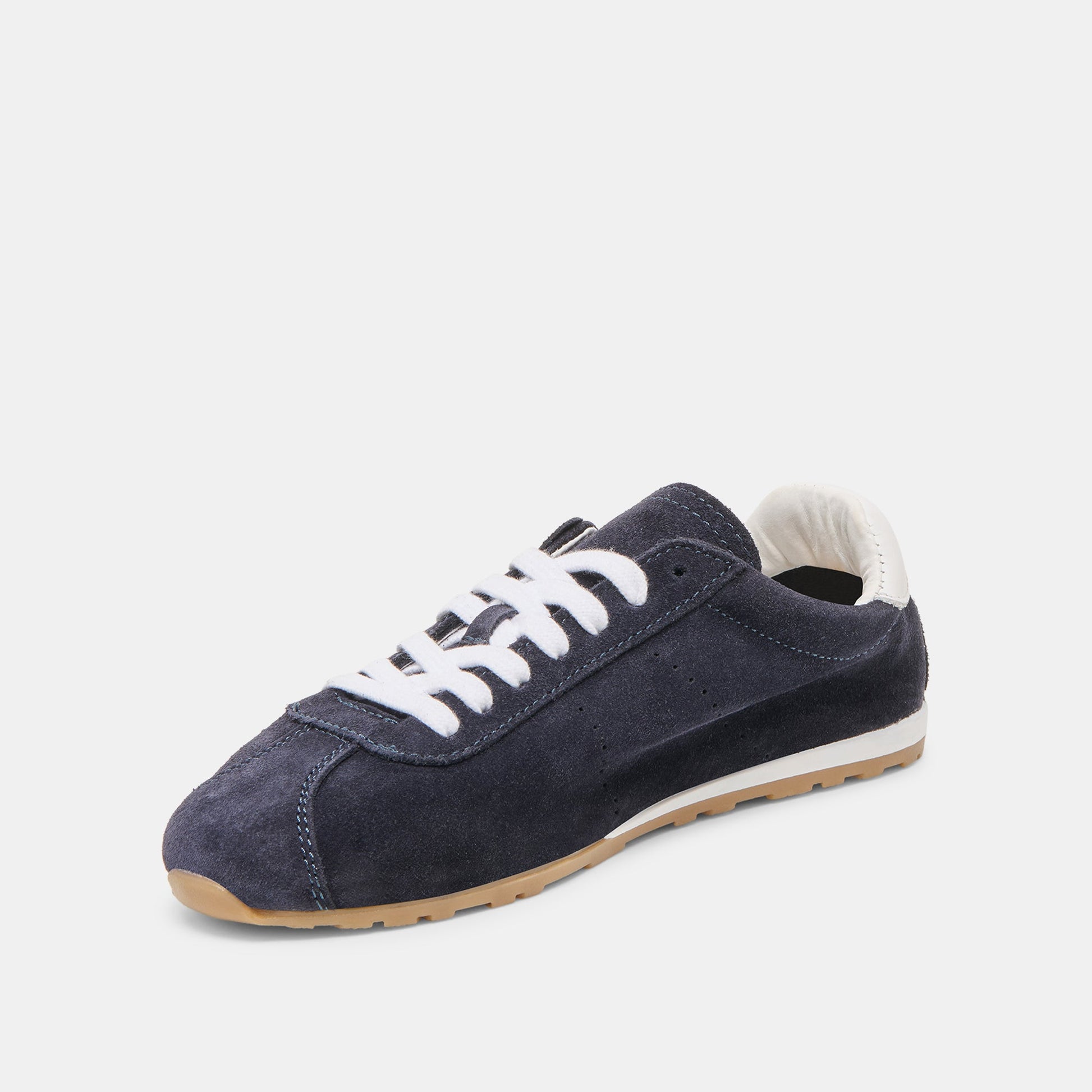 Serina Navy Suede Sneakers - NAVY SUEDE